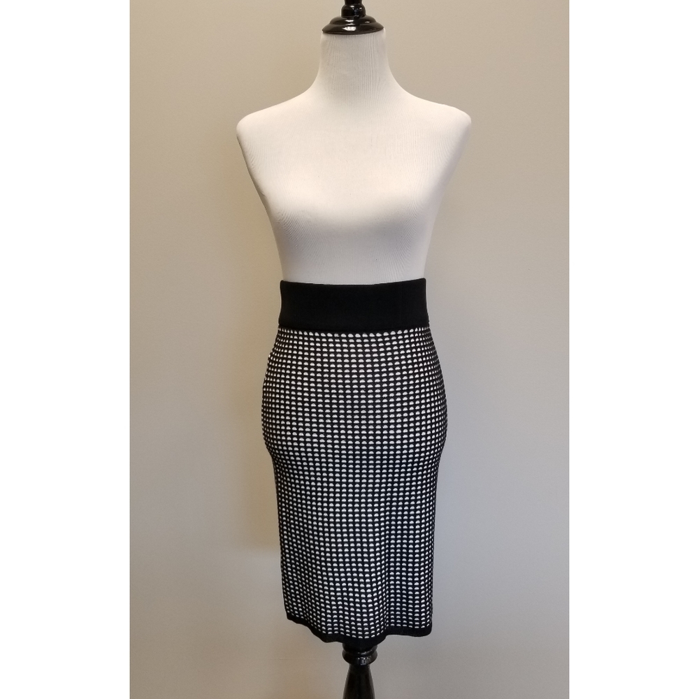 Ann Taylor Honeycomb Pencil Skirt - Picture 2 of 5